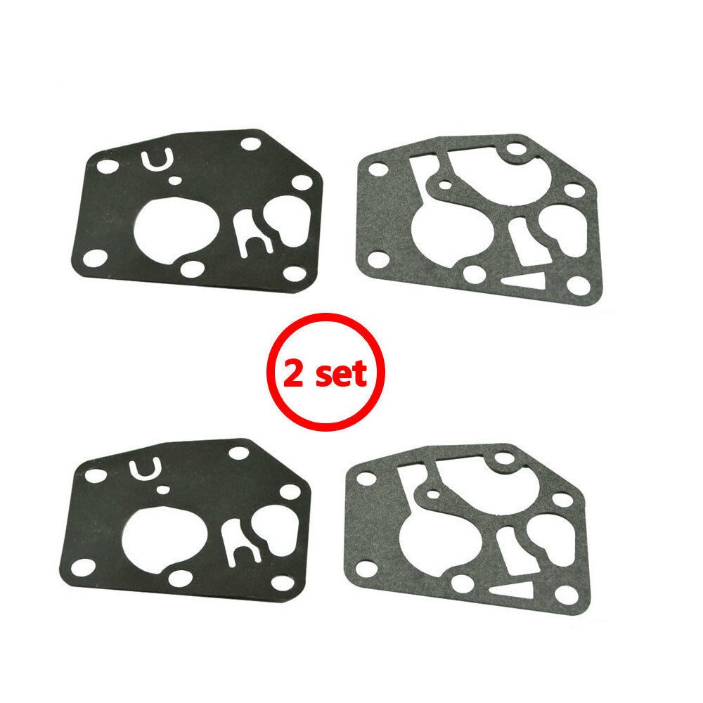 2x 495770 Carburetor Diaphram Gasket Kit For B & S 10A900 3-3.75 HP