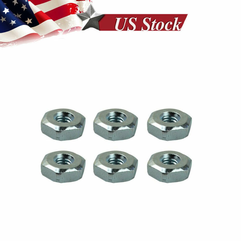 6-Pack Bar Nut Fits STIHL017 018 020 020T 021 023 023L 025 MS170 MS170C Chainsaw