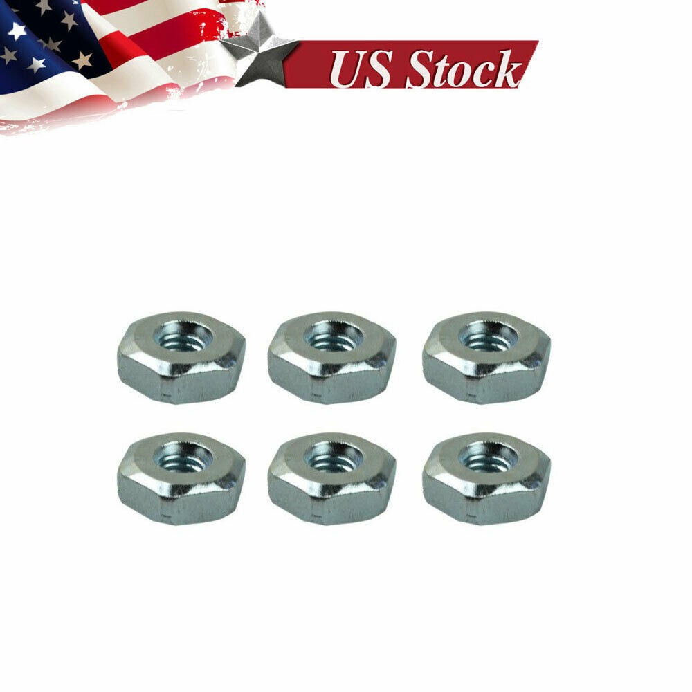 6-Pack Bar Nut Fits STIHL017 018 020 020T 021 023 023L 025 MS170 MS170C Chainsaw