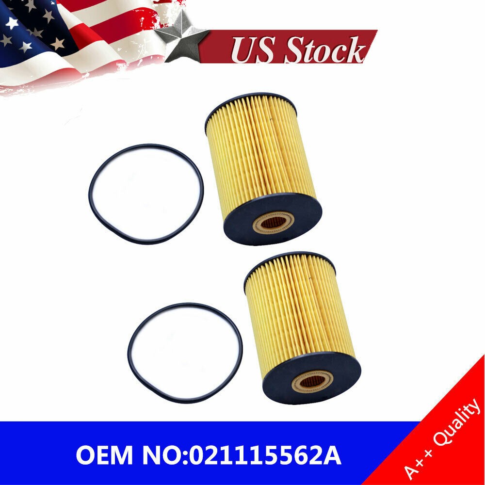 2 Pack Engine Oil Filter HU 932/6 N For Audi A8 VW Jetta Passat Porsche Cayenne