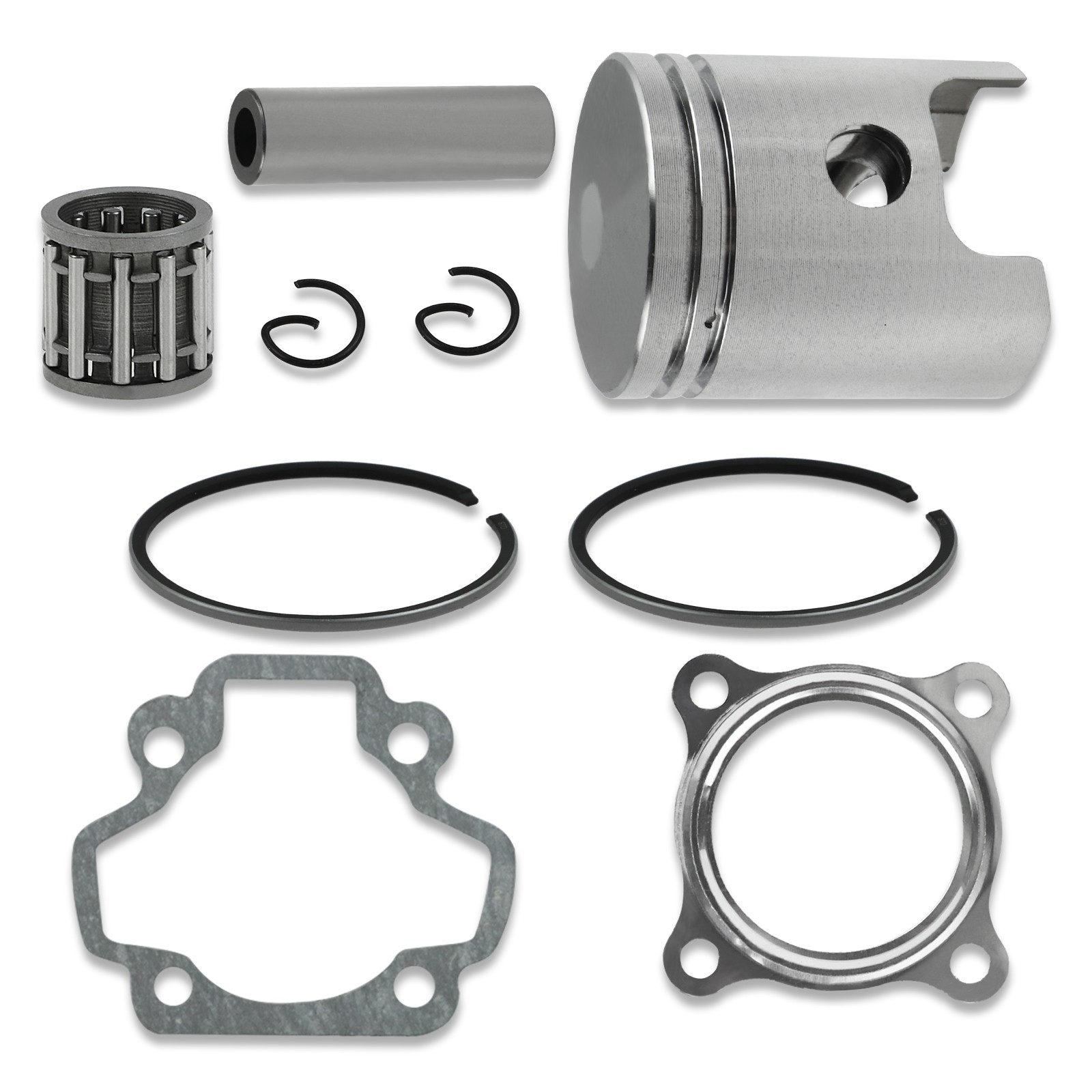 Piston Ring Rebuild Kit for Yamaha PW50 PY50 Peewee PW PY 50 Gasket Pin Circlips