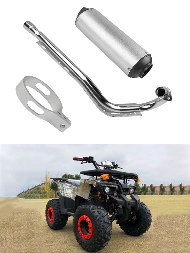 Exhaust Pipe & 38mm Muffler System 125cc 140cc 150cc PIT PRO Dirt Quad Bike ATV