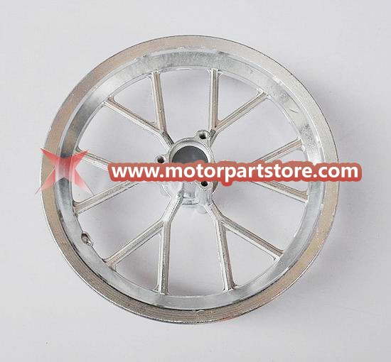 The front rim fit for the 49cc dirt bike