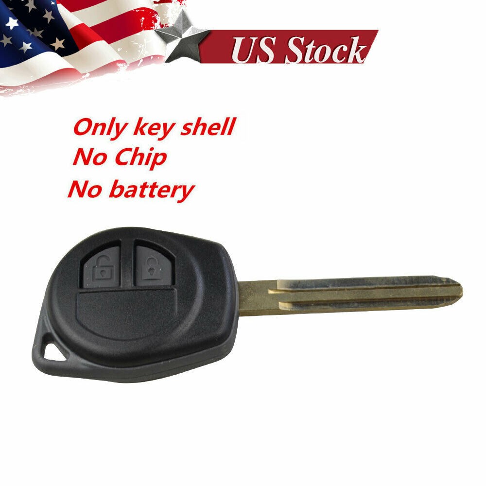 Remote Key Shell fit for SUZUKI Grand Vitara Swift Liana Shell Fob 2 Button 105A