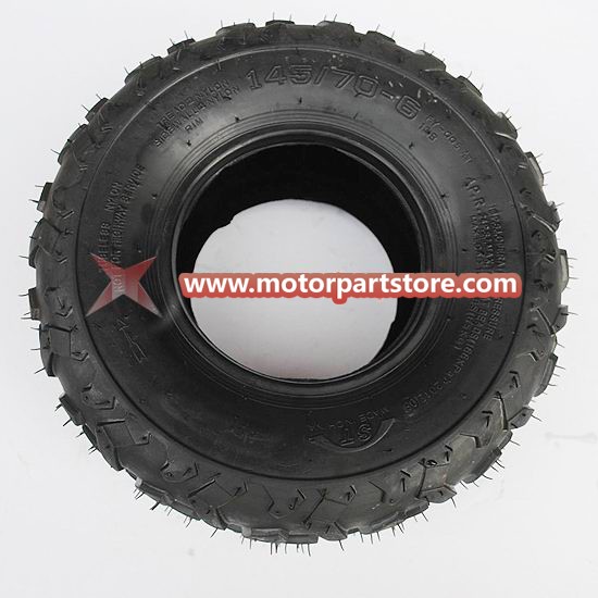 New 145/70-6 Front/Rear Tire For 50cc-125cc Atv