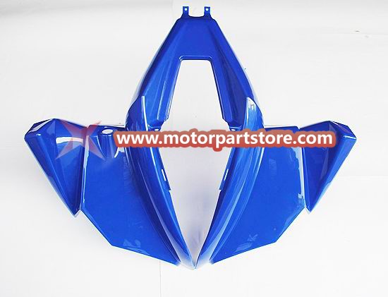 Hot Sale Blue Front Fender Plastic Cover For 110cc-250cc Atv