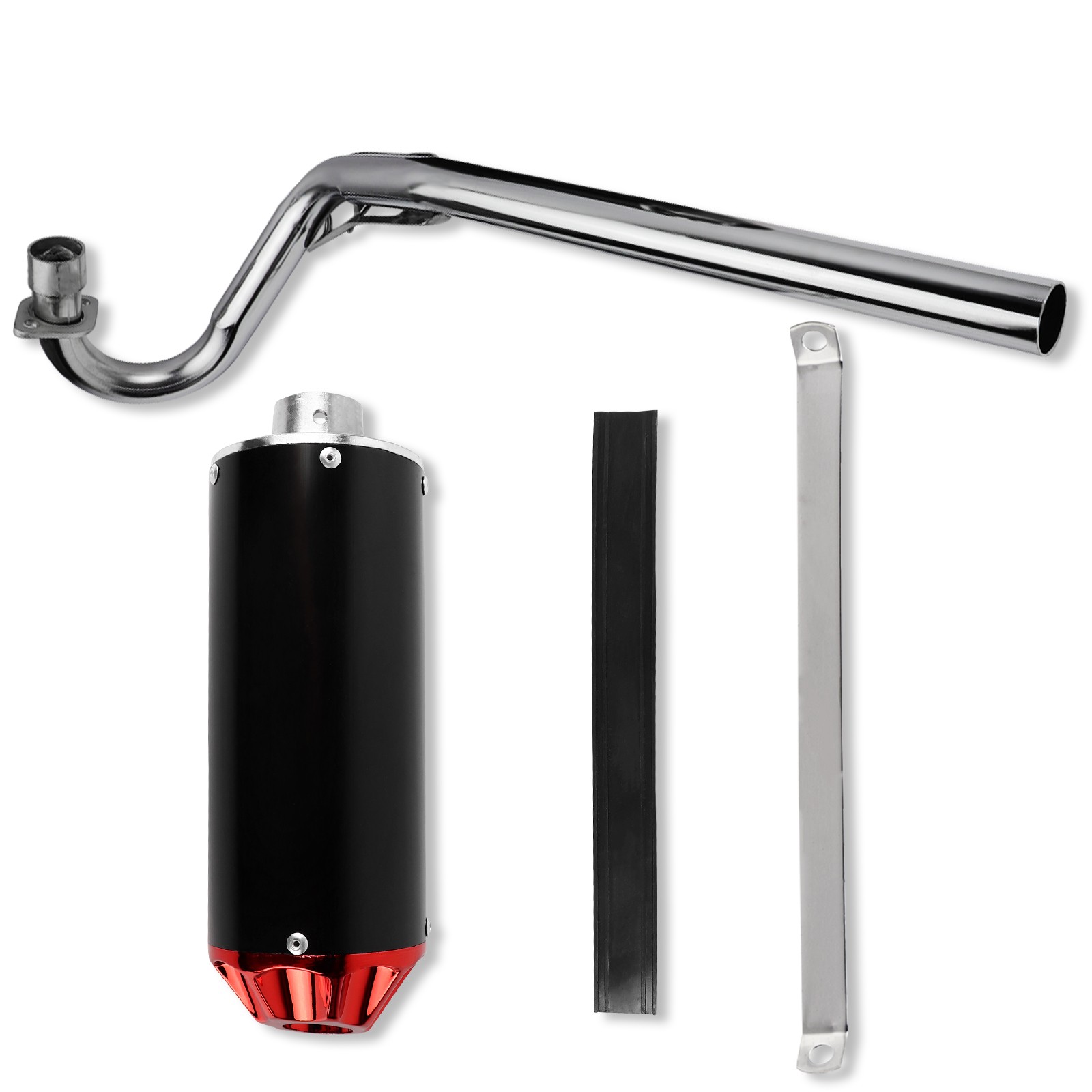 28mm Exhaust Pipe Muffler for CRF50 ATC70 SSR Dirt Pit Bike ATV Quad 110cc 125cc