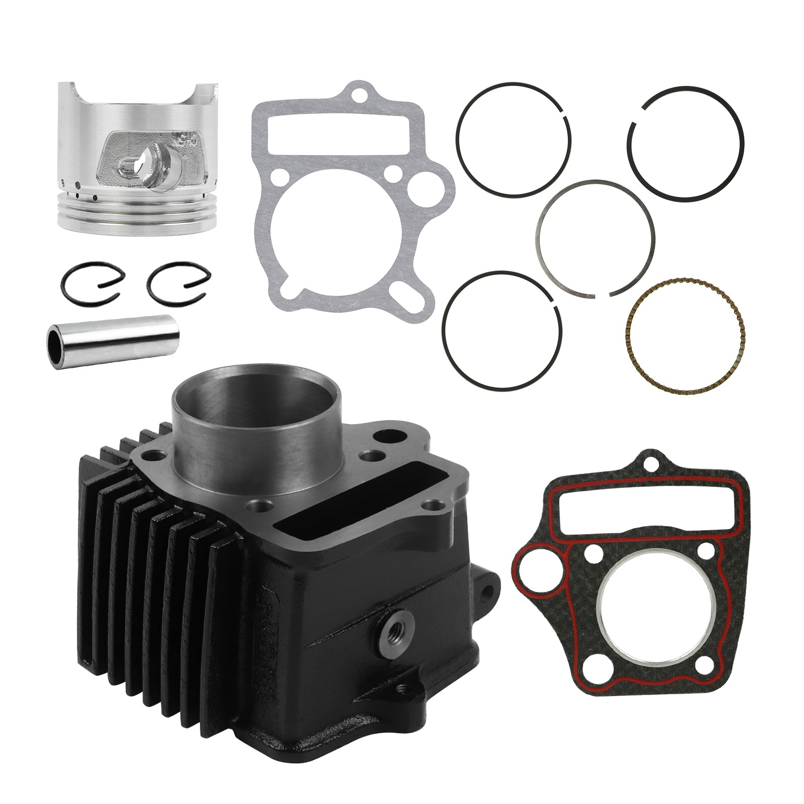 90cc 47mm piston & Cylinder Kit for CHINESE ATV Dirt Bike Go Kart MINI Chopper