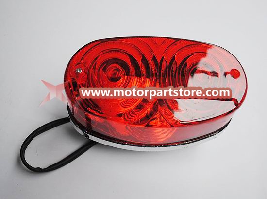Hot Sale Red Tail Light Fit For 125cc to 250cc Atv Big Mars