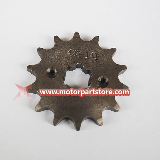 428 14-Tooth 17mm Engine Sprocket  For Scooter