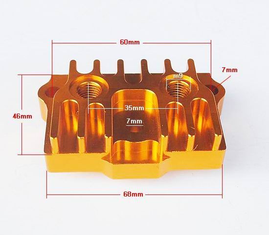 CNC Oil cover fit for 110CC-125CC dirt bike