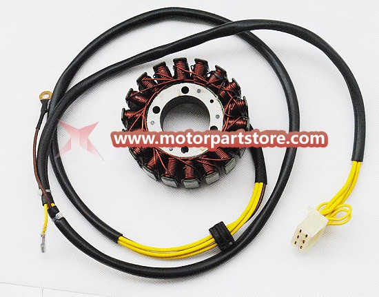 Motorcycle and ATV magneto stator coil