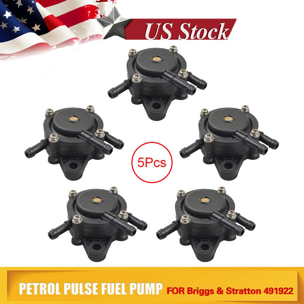 5 Pack for Mikuni Fuel Gas Pump 491922 691034 692313 808492 808656 B & S