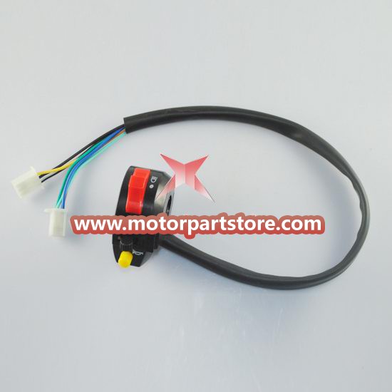 High Quality Black 3-Function Left Switch Assembly For Dirt Bike And Atv