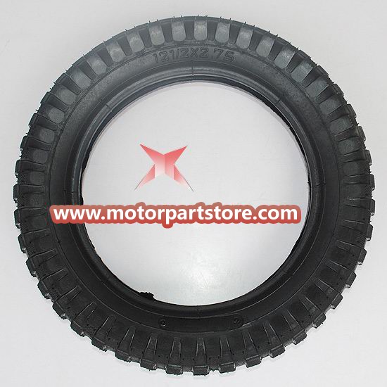 121/2 x 2.75 tyre fit for the 2 stroke dirt bike