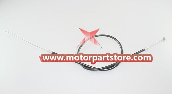 The front brake cable for the 49cc pocket bike