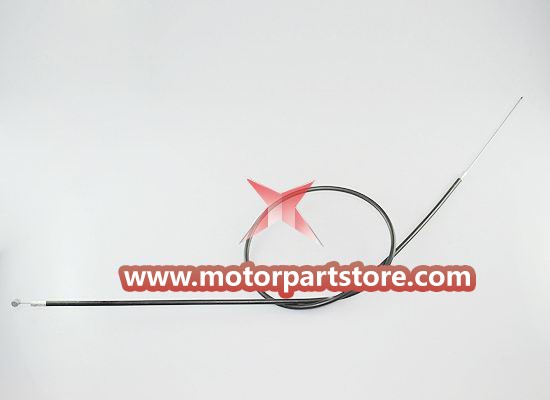 The rear brake cable for the 49cc pocket bike