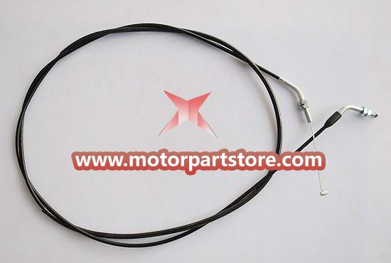 The throttle cable for the 110CC to 150cc go karts