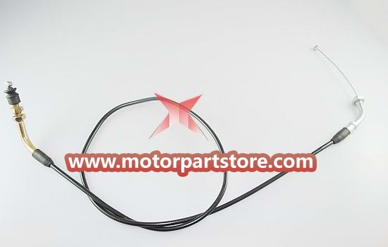 The throttle cable for the 110CC go karts