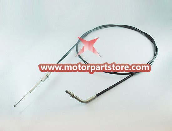 The brake cable for the GY6 150CC go-kart.