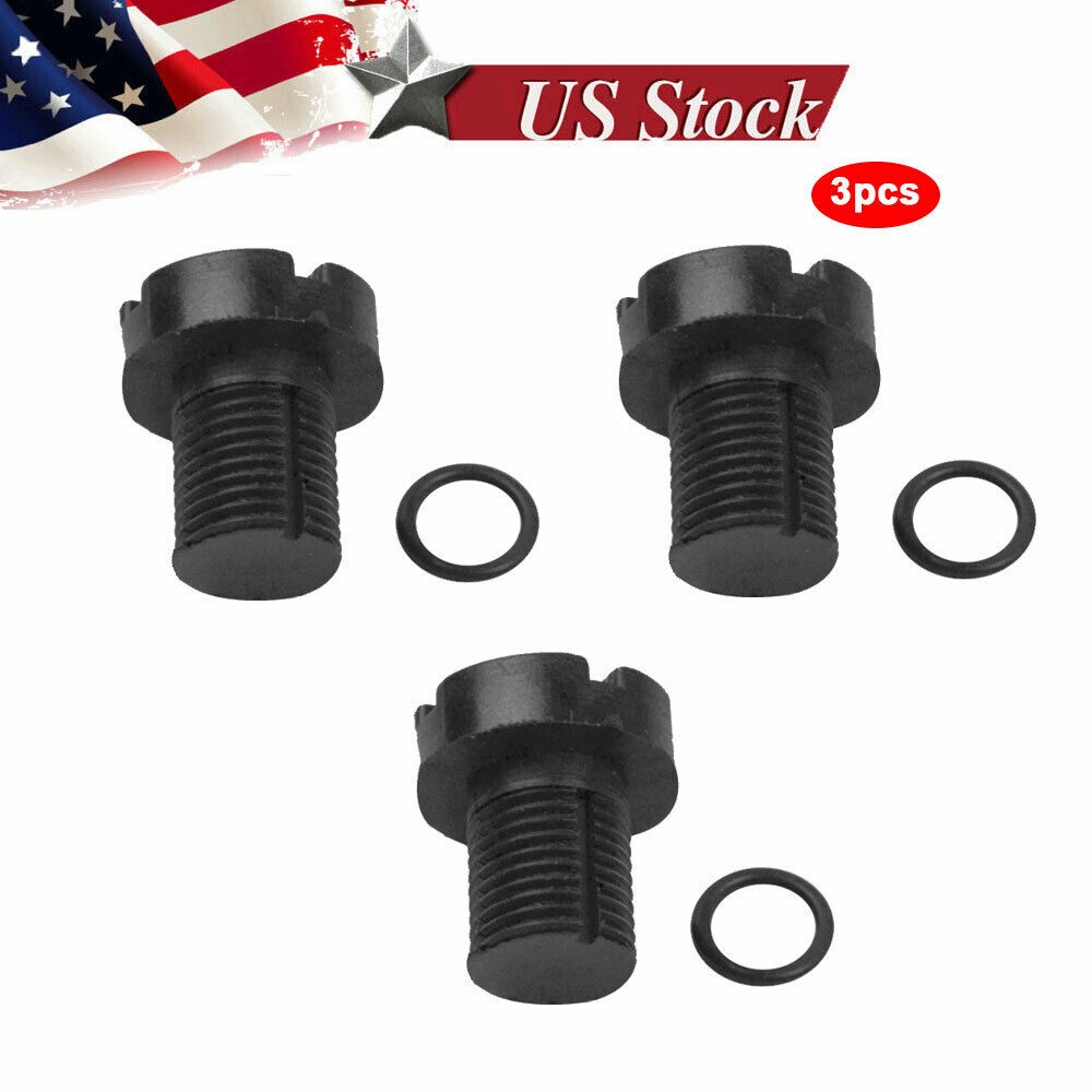3For BMW Radiator Overflow Coolant Bottle Expansion Tank Bleed Screw 17111712788
