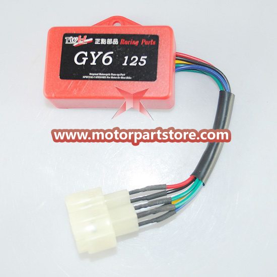 New 6-Pin Double Plug CDI Fit For  GY6 50-150 Atv