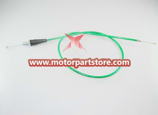The throttle cable for the 110CC dirt bike