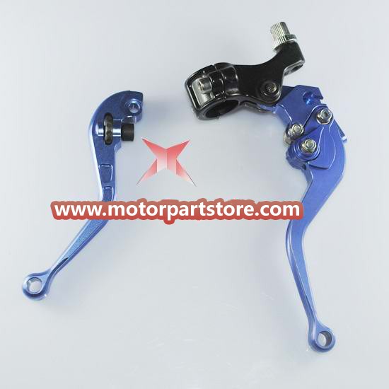 The brake lever with clutch lever for dirt bike