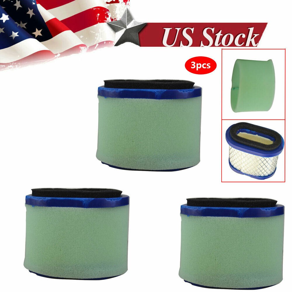 3Pack Air Filter + Pre-Cleaner B & S 498596 690610 697029 5059h 4207