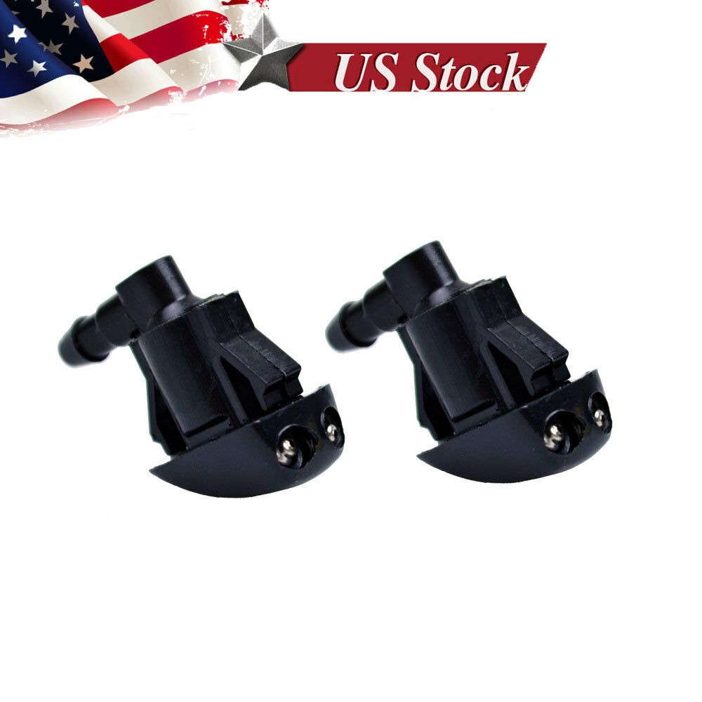 2PCS For Jeep Grand Cherokee 2011-2018 Windshield Washer Nozzle Front Left Right