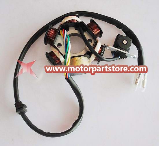 Hot Sale 6-Coil Magneto Stator For GY6 150 Atv