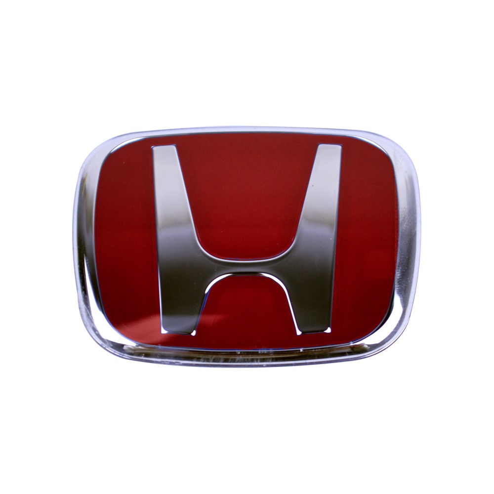 For Honda Red H Steering Wheel TYPE B JDM Emblem CIVIC ACCORD S2000 FA5 FD2 FG1