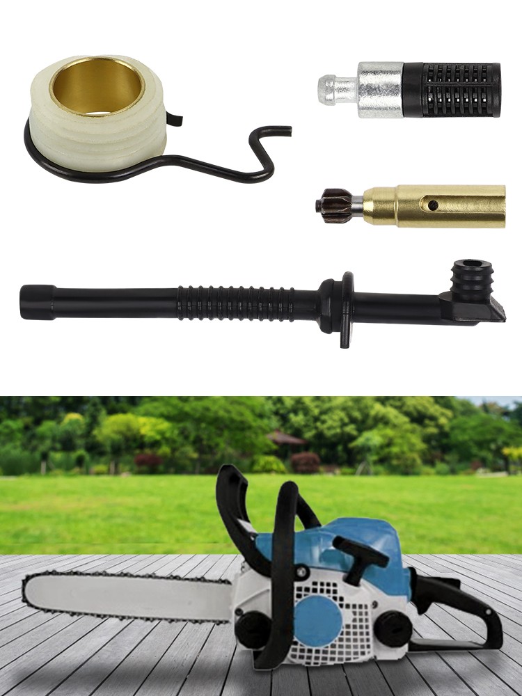 FOR STIHL MS180 MS170 018 017 CHAINSAW OIL PUMP WORM GEAR FUEL HOSE FILTER KIT