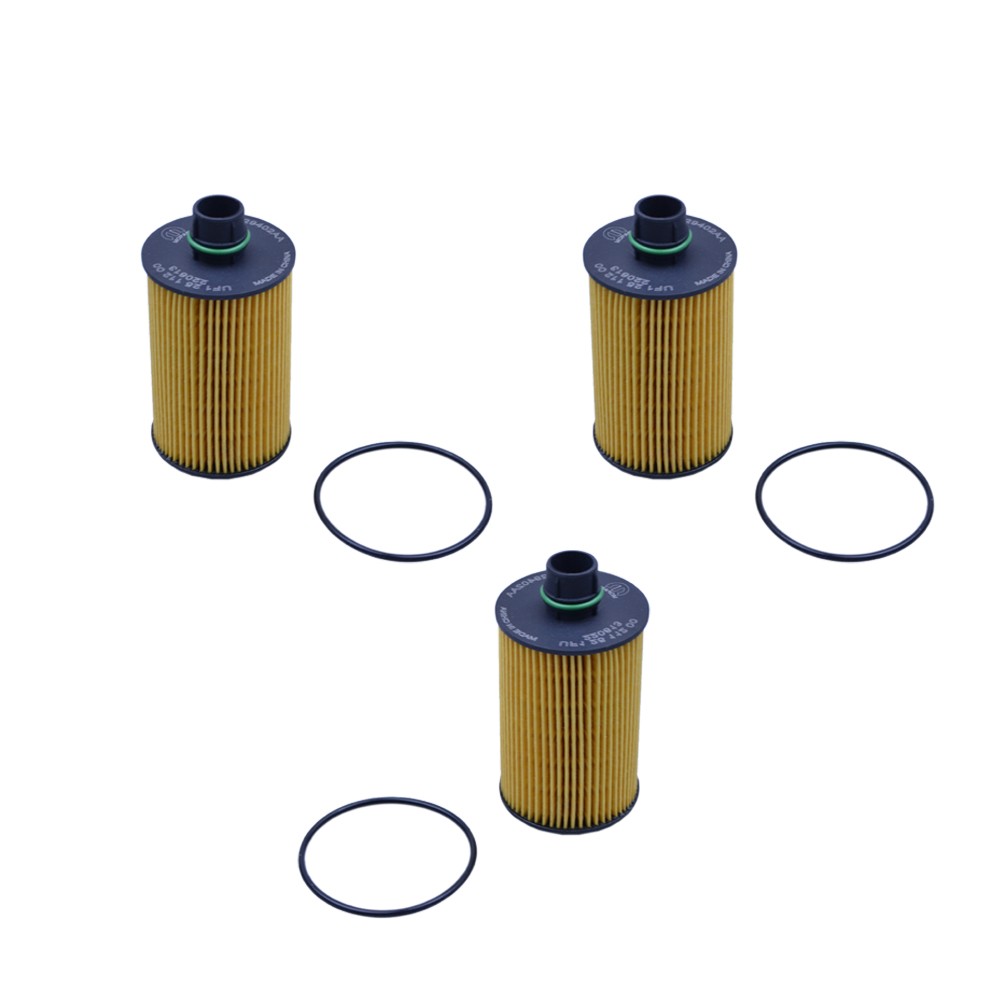 Oil Filter for Ram 1500 3.0L Diesel 2014-2017 Replace OE# 68229402AA Pack of 3