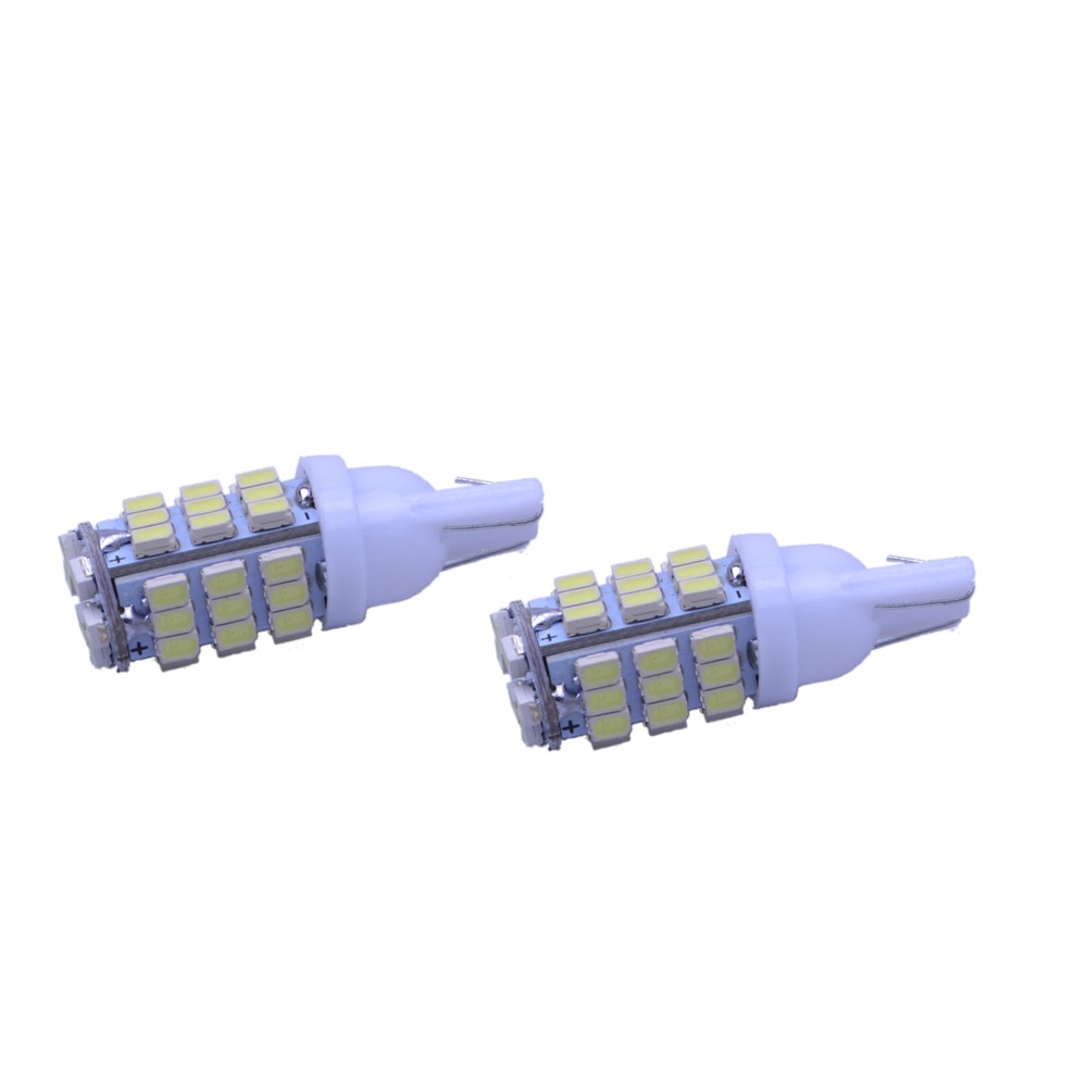 2x Pure White FOR T10/921/194 RV Trailer 42-SMD 12V Backup Reverse LED Lights Bulbs