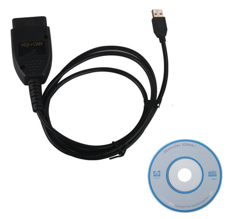 Vagcom 15.7.1 HEX CAN USB Interface Francais Version Diagnose Cable for AUDI VW SEAT SKODA