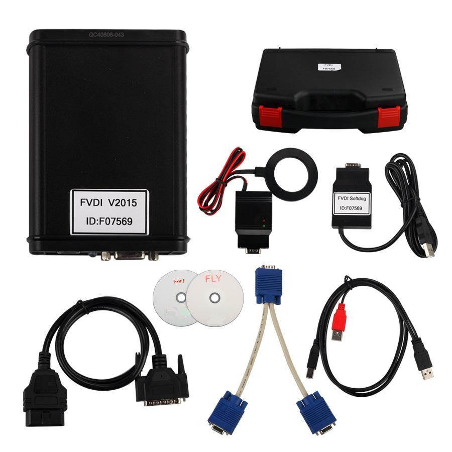 FVDI ABRITES Commander For DAF V1.0 With Free Hyundai/ Kia And TAG Key Tool Software V6.2 Software USB Dongle