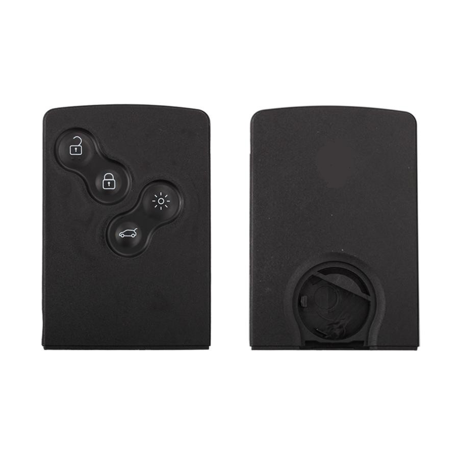 4 Buttons Smart Remote Key Shell For Renault Koleos