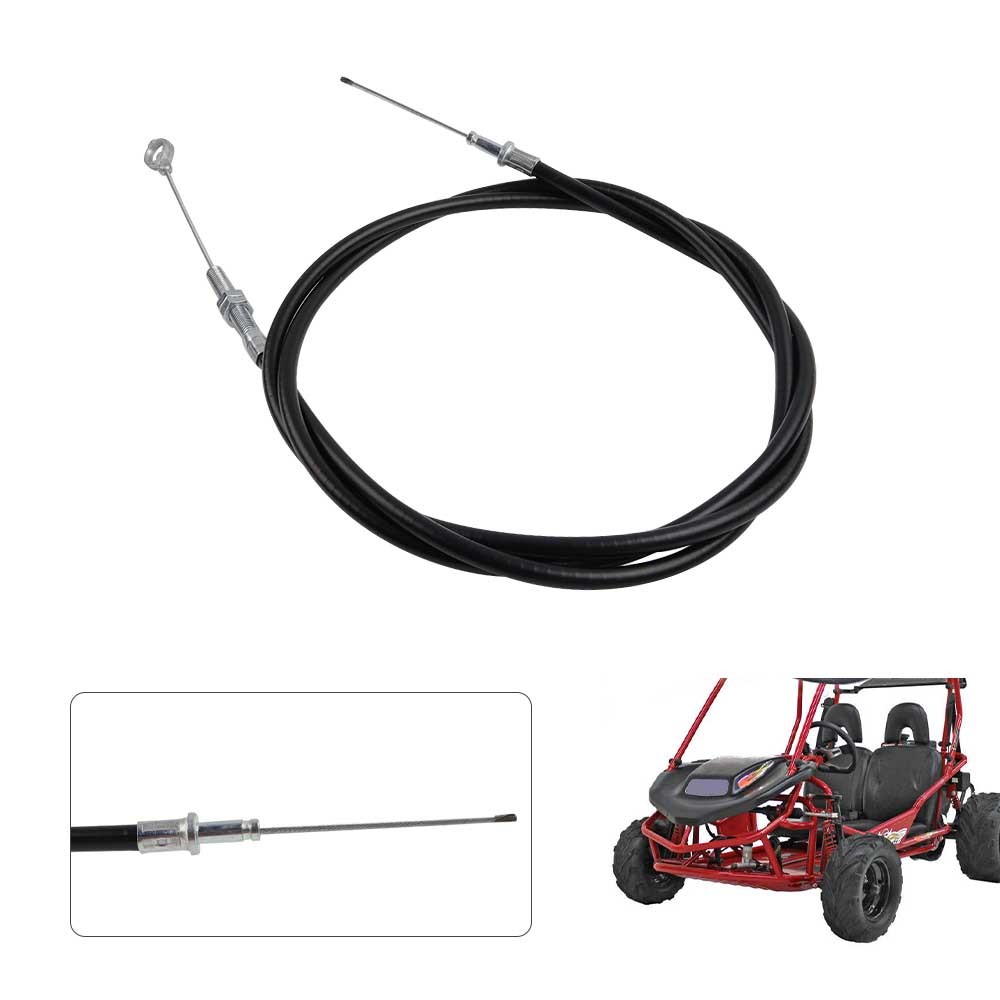 THROTTLE CABLE W/ 63" CASING 71" LONG FOR MANCO ASW GO FUN KART CART 8252-1390