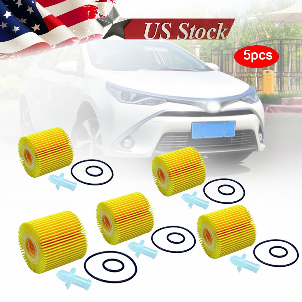 For Toyota Scion Lexus Oil Filter 04152-YZZA1 Set of 5