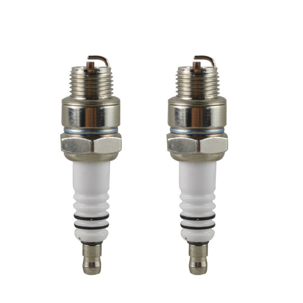 Two Spark Plug for 49cc 60cc 66cc 80cc 2 Stroke Engine Motorized Bicycle Bike