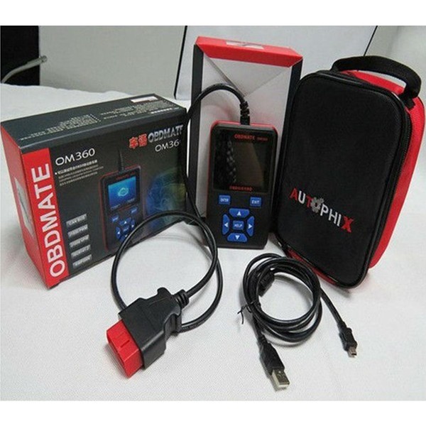 Car Detector Diagnostic Tester Card Decoder OBD OM360