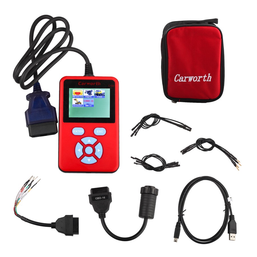 Carworth C100-D 24V Diesel Universal OBDII Scanner Diagnose Diesel Control Systems