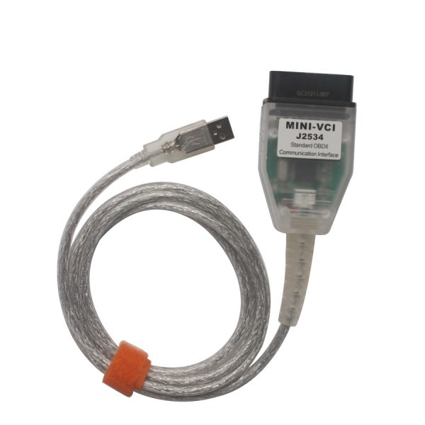 Cheap MINI VCI V10.30.029 Single Cable For Toyota Support Toyota TIS OEM Diagnostic Software 