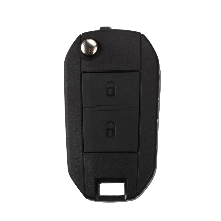 Modified Flip Remote Key Shell 2 Button HU83 for Citroen