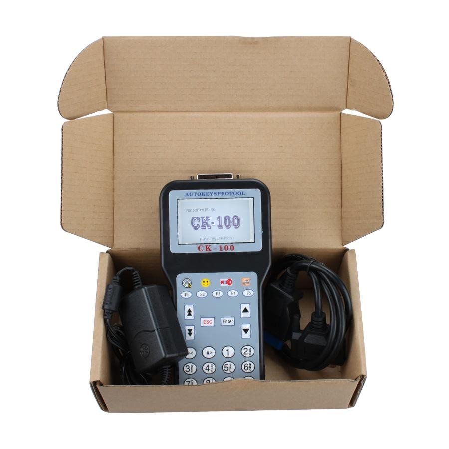 V45.06 CK-100 CK100 Auto Key Programmer With 1024 Tokens Add New Car Models(Ford, Honda and Toyota)