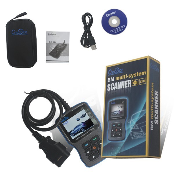 Creator C310 Code Scanner for BMW/Mini Multi System Scan Tool V5.5 Online Update