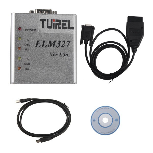 ELM327 1.5V USB CAN-BUS Scanner Supports Two Platforms DOS And Windows