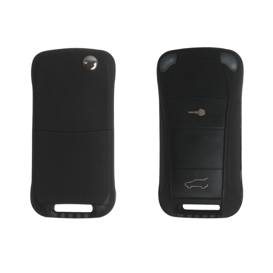  Flip Remote Key Shell 2 Button for Porsche