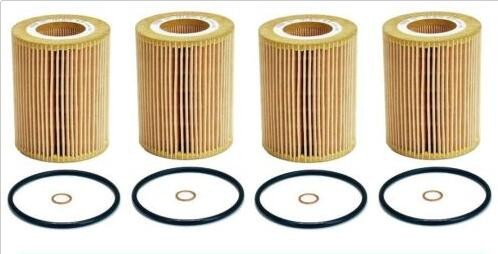 4 Pack For BMW Oil Filter  MANN HU 925/4 X Engine Oil Filter HU9254x